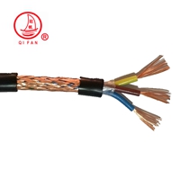 起帆RVVP屏蔽電線電纜 信號控制線 2 3 4 5 6 7 8 10多芯屏蔽電線
